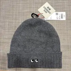 新品・タグ付き　UNIQLO アニヤ・ハインドマーチ　カシミヤニットビーニー