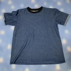 ワークマン　メンズ　インディゴ　Tシャツ　LLサイズ　状態良好のサムネイル