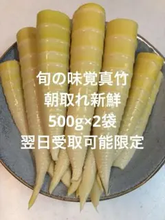 新鮮な朝掘り真竹1キロ　旬の味覚　マダケ　たけのこ　タケノコ　筍　数量限定！のサムネイル