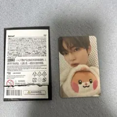 zeroni ゼベワン　ポップアップ　特典　トレカ　ハンビン　ビニニ