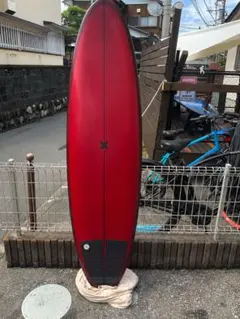ライトニングボルト6'11サーフボードク、レックホーリングシェイプ
