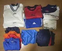 サッカーウェアセット（Asics, Puma, Adidas, Penalty）