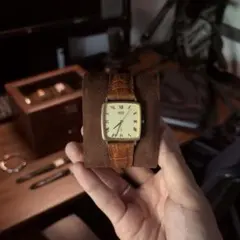 80s Vintage Citizen tank 腕時計 タンク ローマン文字盤 - メルカリ