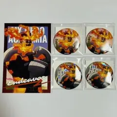 ヒロアカ　twilight 缶バッジ　エンデヴァー　ロフト