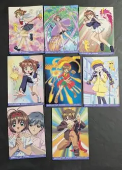 カードキャプターさくら　トレーディングカード　7枚　まとめ売り カードキャプターさくら トレーディングカード 7枚セット - メルカリ