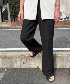 フェピュール　ジャガードストレート イージーパンツ　EPIMI E'PIMMYのサムネイル