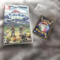 ポケモン レジェンズ アルセウス(特典カード付き)