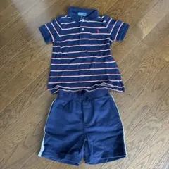 ラルフローレン ポロシャツ ハーフパンツ 90 美品 2点セット