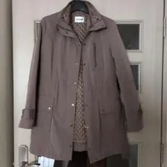 ALPHA CUBIC ブラウンアウター　コート