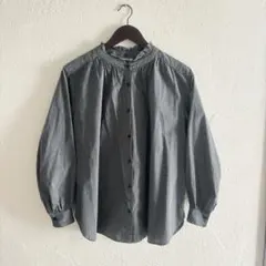 Studio Clip ブラウス 付け衿 長袖シャツ