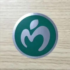 【Mrs. GREEN APPLE】ゼンジン ステッカー 銀ぶち ロゴ 1枚