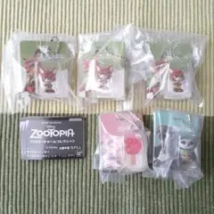ディズニー　ズートピア　ブリスターチャームコレクション　ガチャ　ニック　アイス