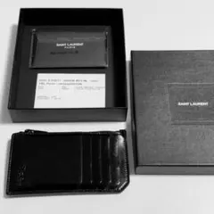 SAINT LAURENT ブラックカードケース