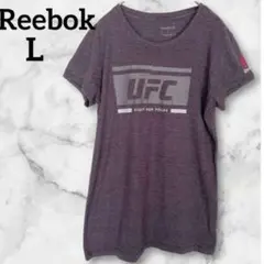 美品✨【Reebok】 ロゴ半袖 トップス 【L】ダークグレー ユニセックス