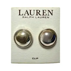 【新品未使用】Ralph Lauren ラルフローレン イヤリング シルバー