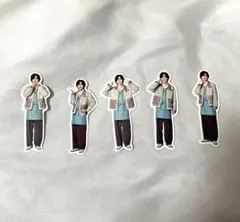 なにわ男子 道枝駿佑 ファミクラストアアンバサダーフレークシール 全種5セット