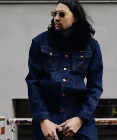 Wrangler/ラングラー TRUCKER JACKET/デニムジャケット L