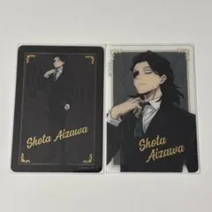 ヒロアカ 相澤消太 原画展 箔押しクリアカード Wフォトカード