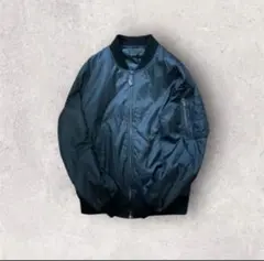 美品✨　値下　ユニクロ　MA1 ブルゾン　フライトジャケット　ブラック　S