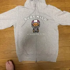 レア品‼️A BATHING APE BABY MILOジップアップパーカーのサムネイル