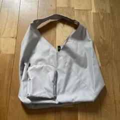 MM6 Maison Margiela ジャパニーズバッグ ライトグレーのサムネイル