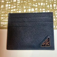 PRADA サフィアーノレザー マネークリップ カードケース - メルカリ