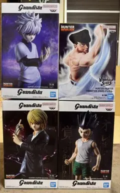 HUNTER×HUNTER フィギュア 4点セット クラピカ キルア ネテロ 他