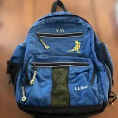 90s L.L.Bean 刺繍 リュックバックパック キッズ用　最終値下げ