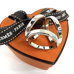 エルメス　スカーフリング　トリオ★極美品★ ◇HERMES パリ本店◇スカーフリング Trio《トリオ》 (HERMES