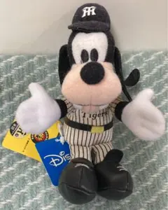 ディズニー グーフィー　阪神タイガース　ぬいぐるみキーチェーン