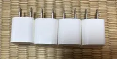 Apple 純正 iPhone/iPad USB電源アダプタ ×4個セット
