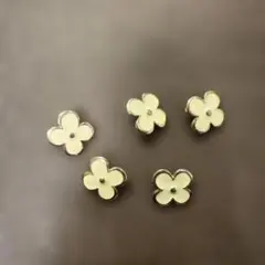 花形スナップボタン 5個セット