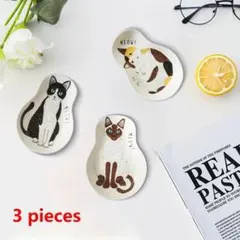 新品未使用　ねこちゃん　猫　にゃんこ　小皿　インテリア　お皿　プレゼント　ギフト