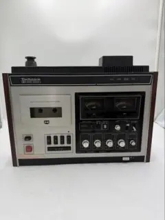 動作品 Technics RS-605U カセットデッキ テクニクス ベル交換済