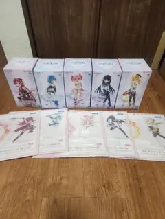 魔法少女まどか☆マギカ プライズフィギュア・アクリルジオラマ 10体セット