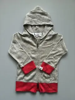COMECHATTO CLOSET パーカー 110cm グレー レッド