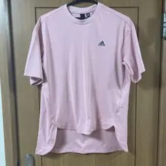 adidas ピンク Tシャツ M