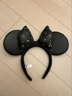 ブラックミッキーマウス耳カチューシャ