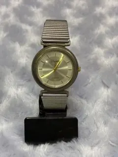 アナログクォーツ腕時計 シルバー