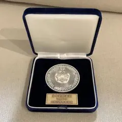 新2000円券 発行記念 メダル SILVER 純銀 約124g ケース付 - メルカリ