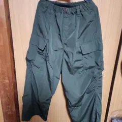 メンズ JaVa カーゴパンツ ダークグリーン L