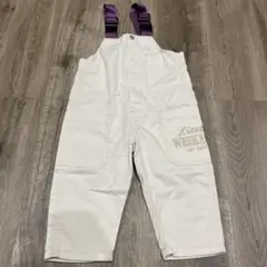 美品 リトルウィークエンド オーバーオール 90センチ