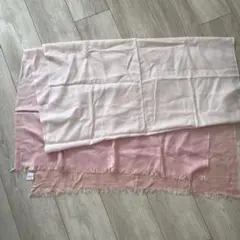カシミヤ ストール ピンクのサムネイル