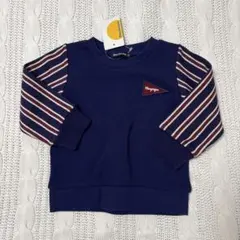 【新品タグ付】moujonjon トレーナー 90