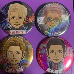 黒木啓司　モバイル缶バッジセット