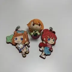 五等分の花嫁ラバーストラップセット