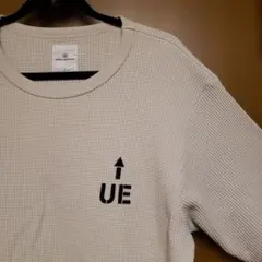 uniform experiment 厚手 リブ編み 半袖 Tシャツ Lサイズ