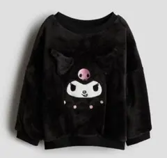 刺繍デザインボアトップス - ブラック／クロミ - Kids | H&M