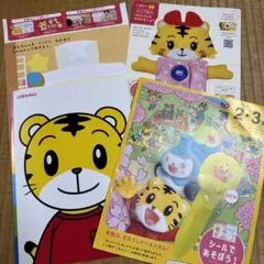 こどもちゃれんじ　体験版おしゃべりブックはなちゃんお世話セット　しまじろう自由帳