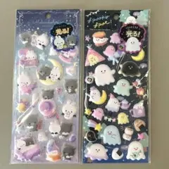 【クーリア正規品】もっちもちシール 光るシール メランコリリック おばけ セット